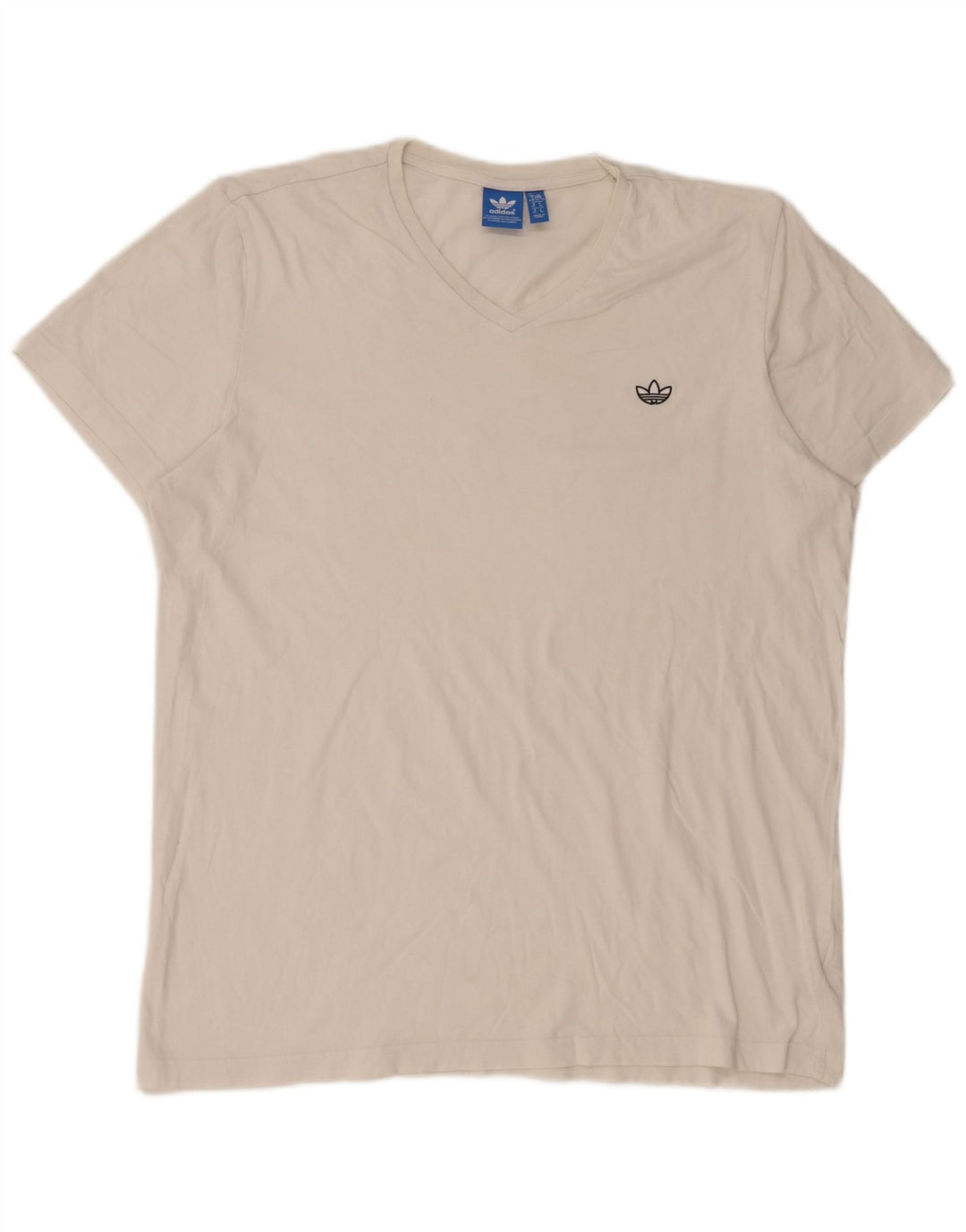 Adidas Camiseta Hombre Top XL Blanco Algodón