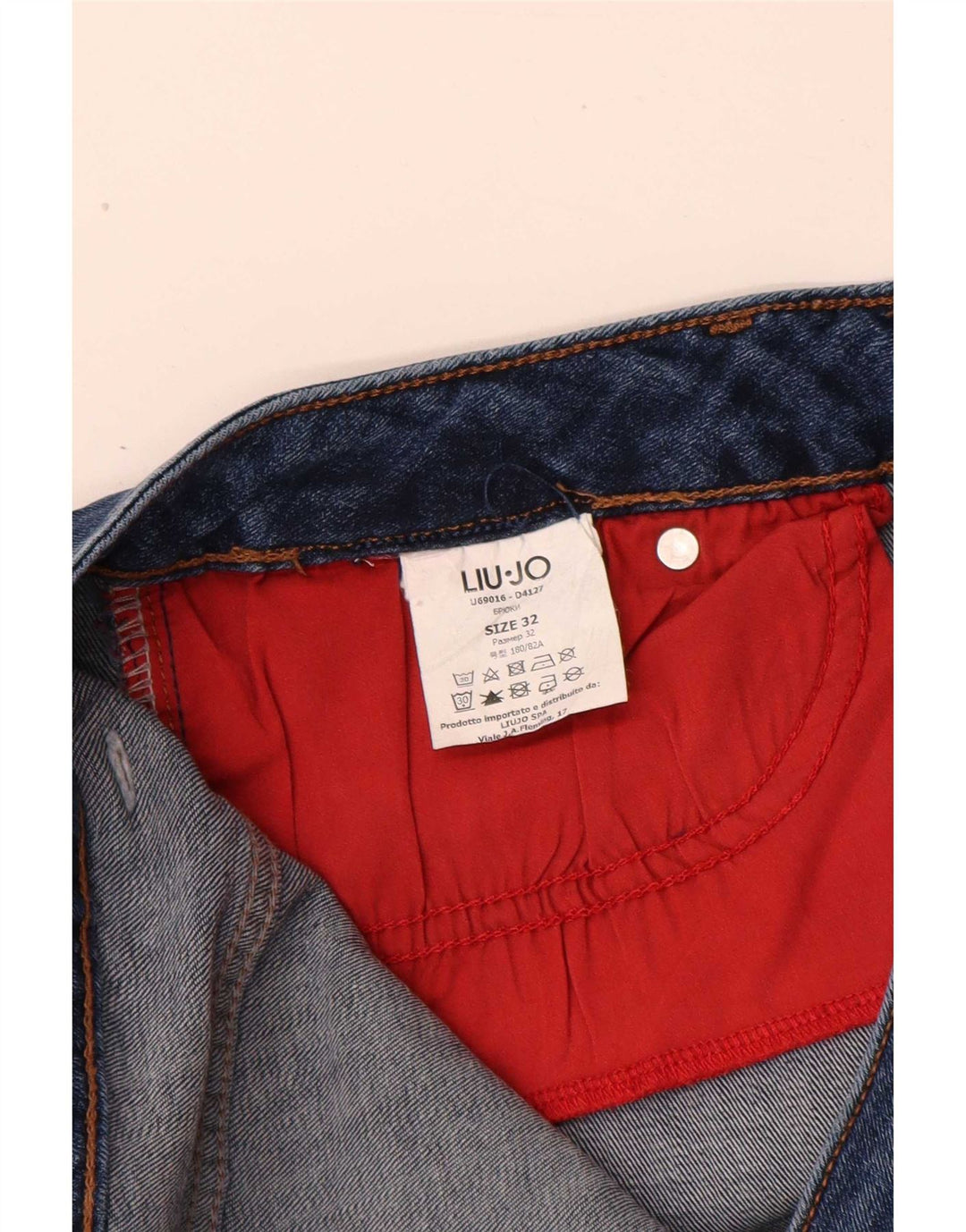 Vaqueros Cónicos Mujer Liu Jo W32 L29 Azul