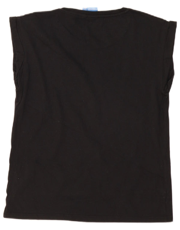 Adidas - Camiseta sin mangas para mujer, talla M, color negro