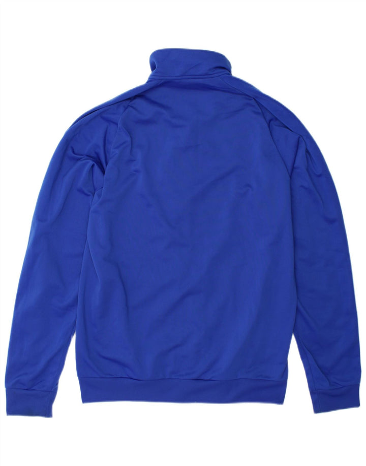 ADIDAS Hombre Chándal Top Chaqueta Poliéster Azul Medio