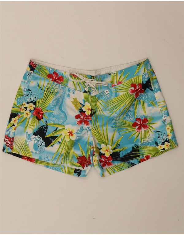 O'Neill Shorts de baño gráficos para mujer UK 44 Medium Multicolor Floral