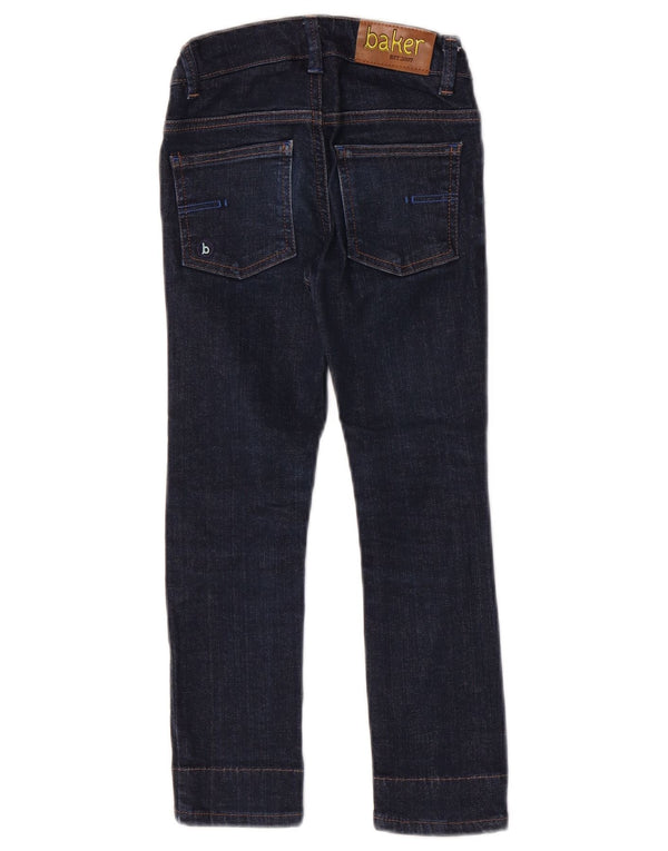 Ted Baker Vaqueros ajustados para niños 5-6 años W20 L20 Algodón azul marino