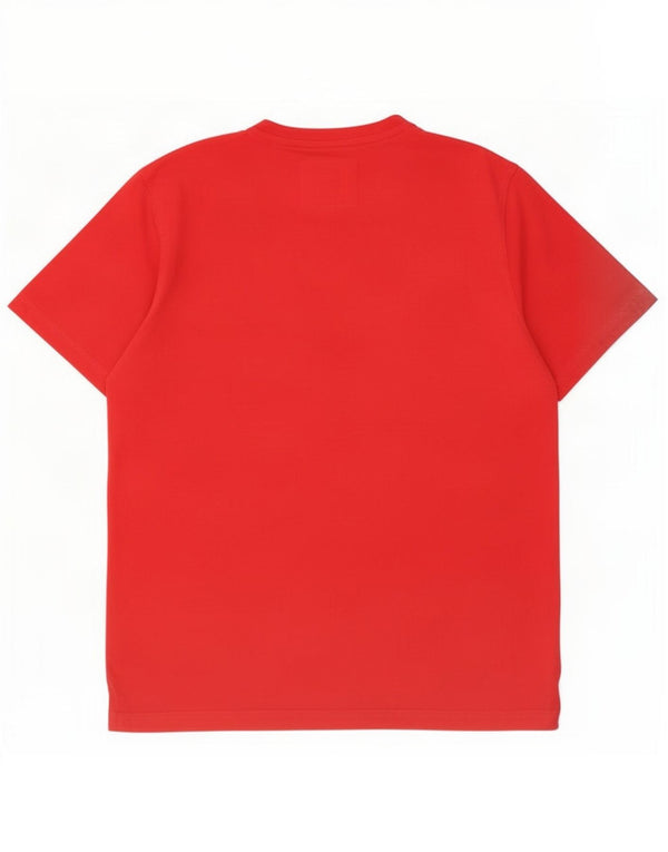 Crew Clothing Camiseta para hombre Top Grande Algodón rojo