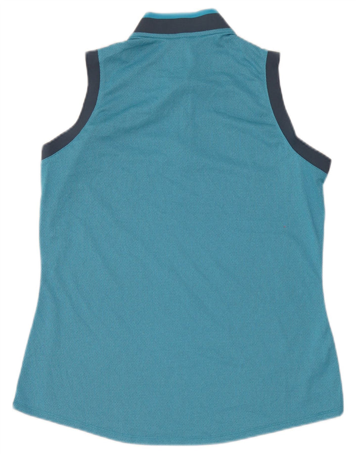 Adidas - Camiseta sin mangas para mujer, talla 40, color azul grande