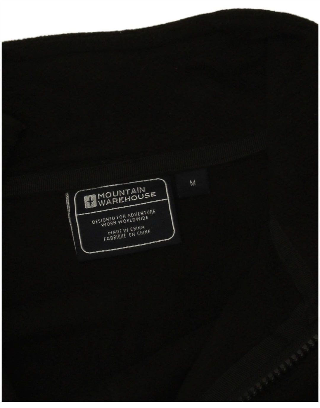 Mountain Warehouse Chaqueta polar para hombre ES 38 Mediana Poliéster negro