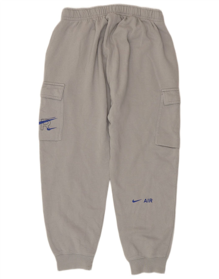 Nike Hombre Cargo Crop Pantalones De Chándal Joggers De Algodón Gris Medio