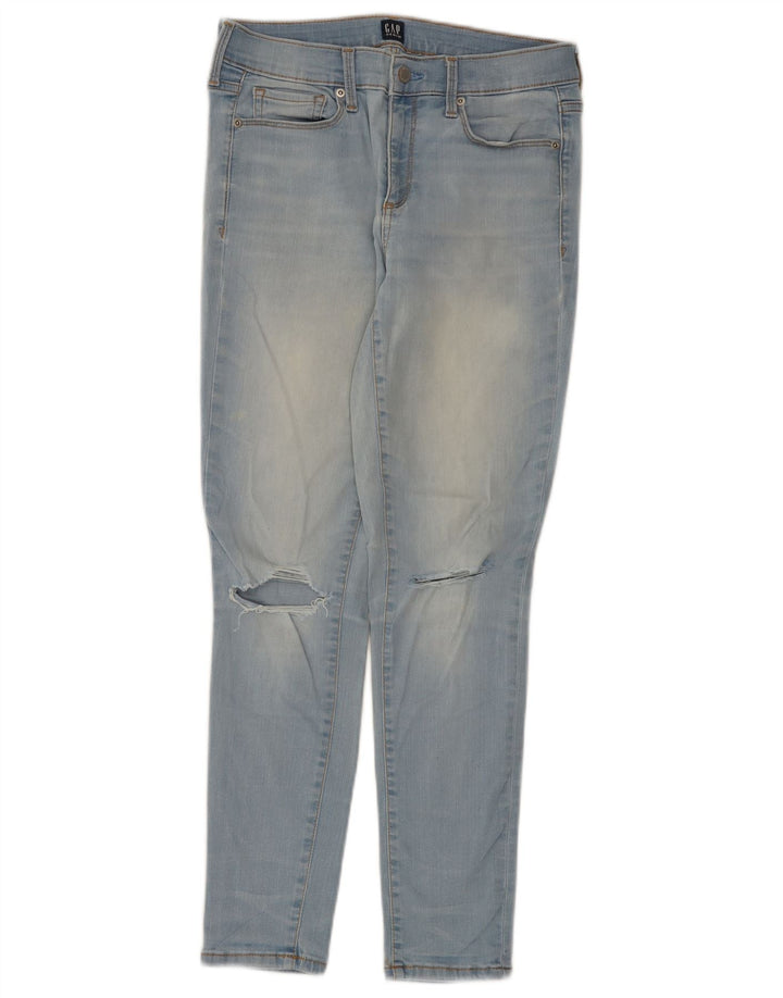 Vaqueros Gap Regular Skinny Mujer W28 L28 Algodón Azul