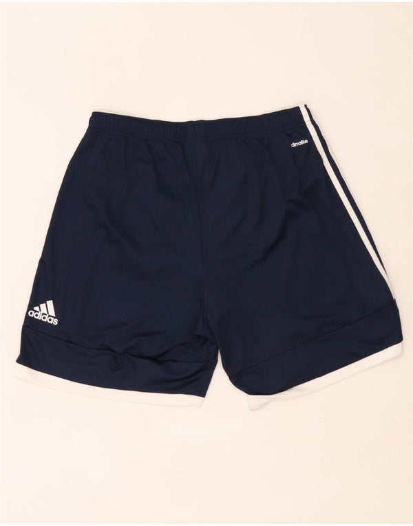 Adidas Mens Climalite Sport Shorts Grande Azul Marino Poliéster