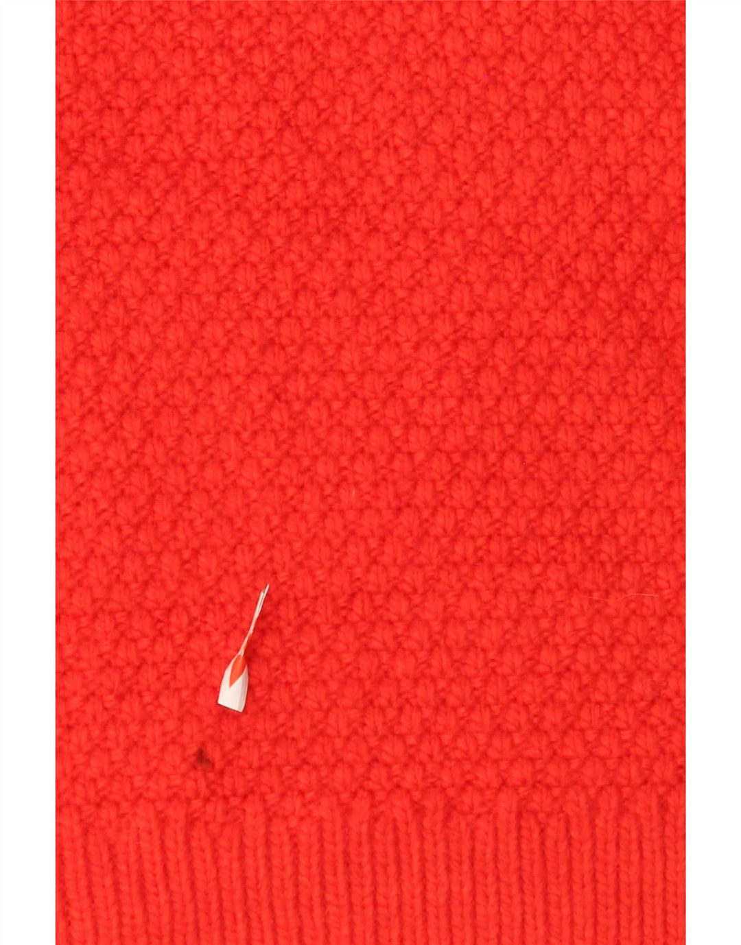 Marks & Spencer Jersey extragrande con cuello vuelto para mujer, talla 40, color rojo