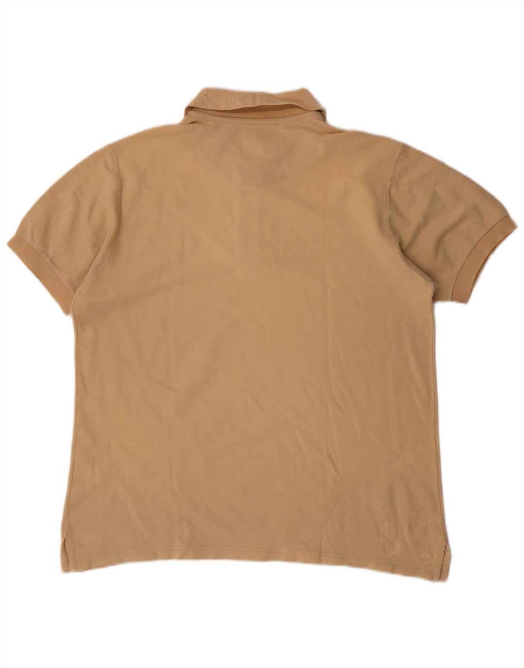 Murphy & Nye Polo de corte regular para hombre de algodón beige grande