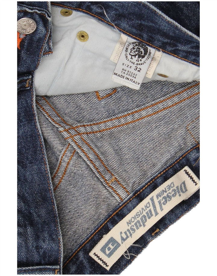 DIESEL Vaqueros Rectos Hombre W32 L26 Algodón Azul