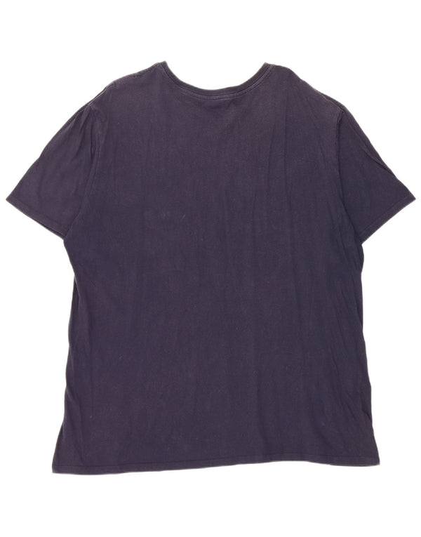 Nike Camiseta gráfica de corte atlético para hombre, 2XL, azul marino