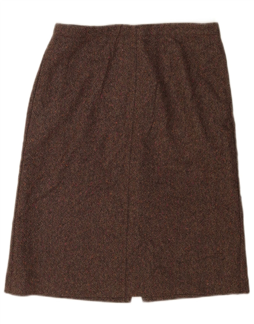 Falda midi para mujer J. Crew W28 Marrón medio moteado