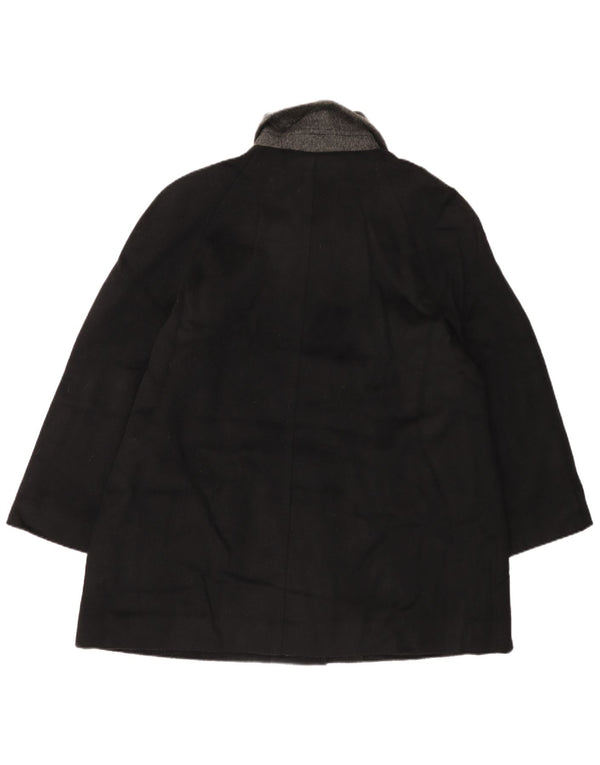 LONDON FOG Abrigo para mujer US 18 2XL Lana negra