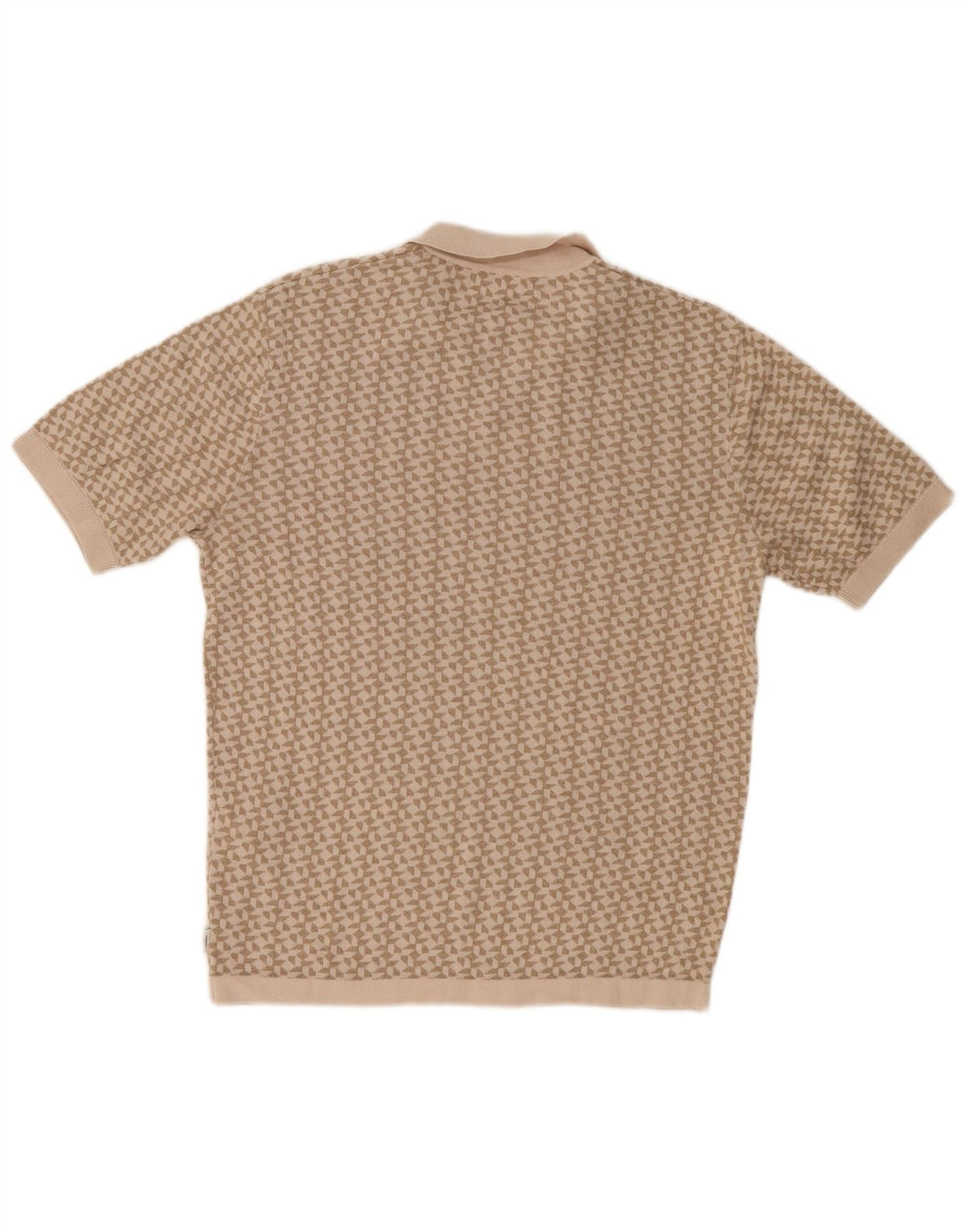 Polo Jack & Jones Hombre Algodón Geométrico Beige Medio
