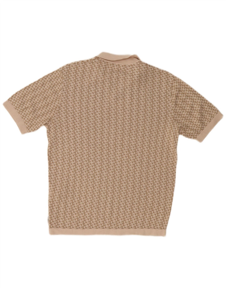 Polo Jack & Jones Hombre Algodón Geométrico Beige Medio