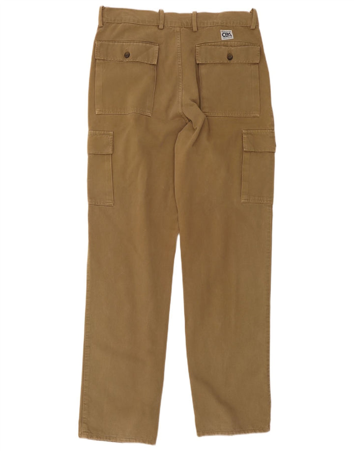 Pantalón cargo recto para hombre Carrera W36 L33 Algodón beige