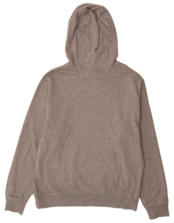 Sudadera con capucha Nike para hombre - Jersey de algodón moteado en gris medio