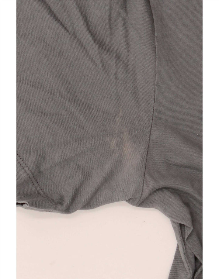 Camiseta Nike Hombre Top Small Gris Algodón