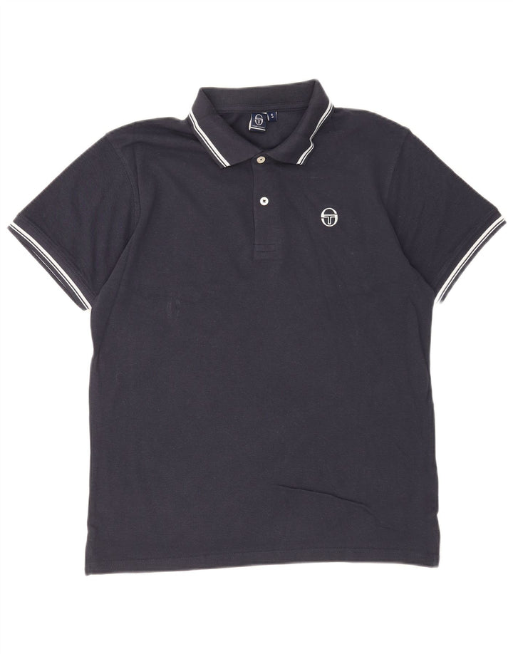 Sergio Tacchini Polo Hombre Small Azul Marino Algodón