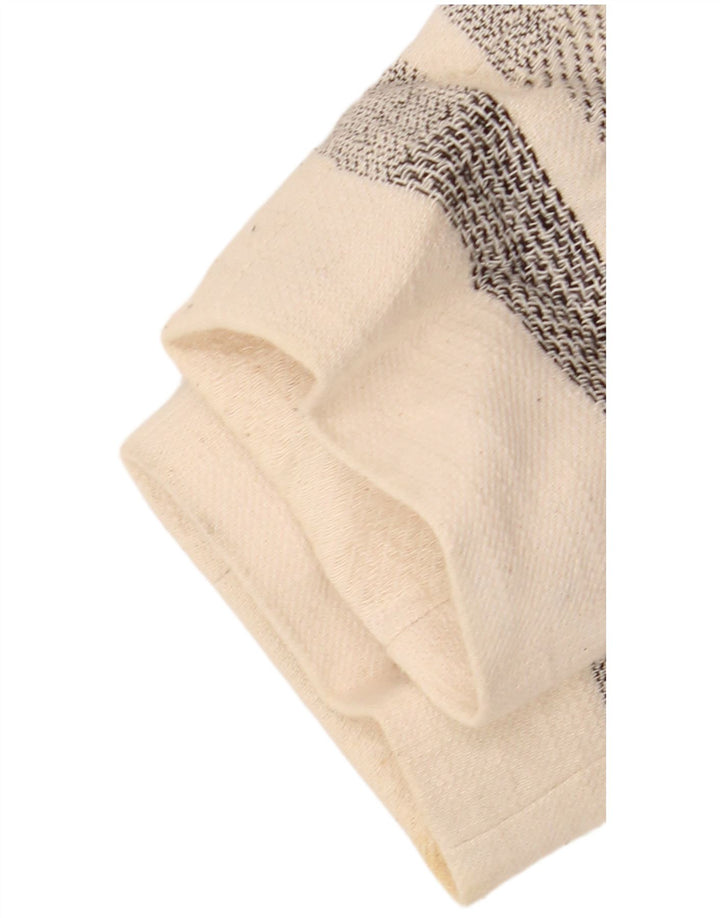 Zara Mujer Bolero Chaqueta UK 10 Small Off White Rayas