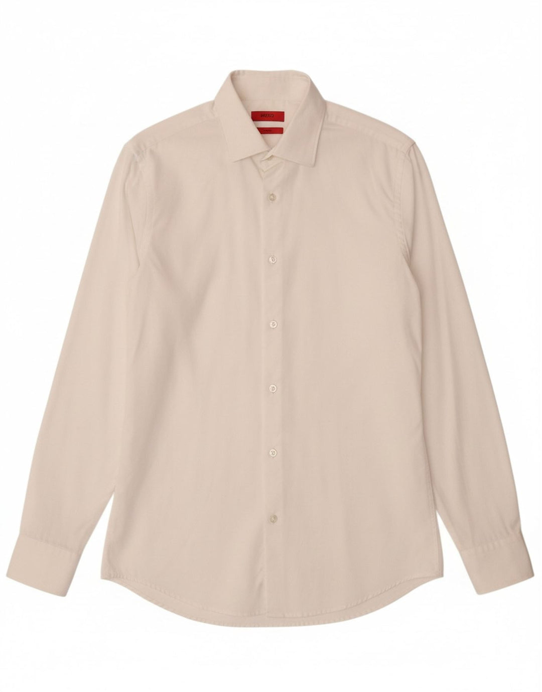 Camisa HUGO BOSS Slim Fit para hombre Talla 38 15 Mediana Blanco