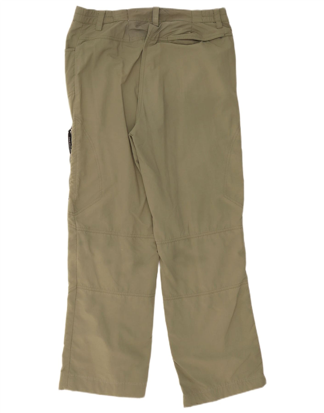 JACK WOLFSKIN Pantalón cargo recto de viaje para hombre Grande W34 L30 Caqui