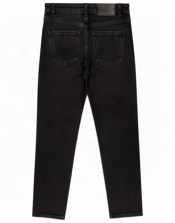 Zara Jeans rectos para mujer EU 36 XS W26 L27 Negro