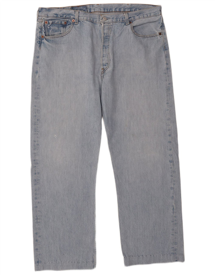 Levi's Hombre 501 Vaqueros Rectos W40 L28 Algodón Azul