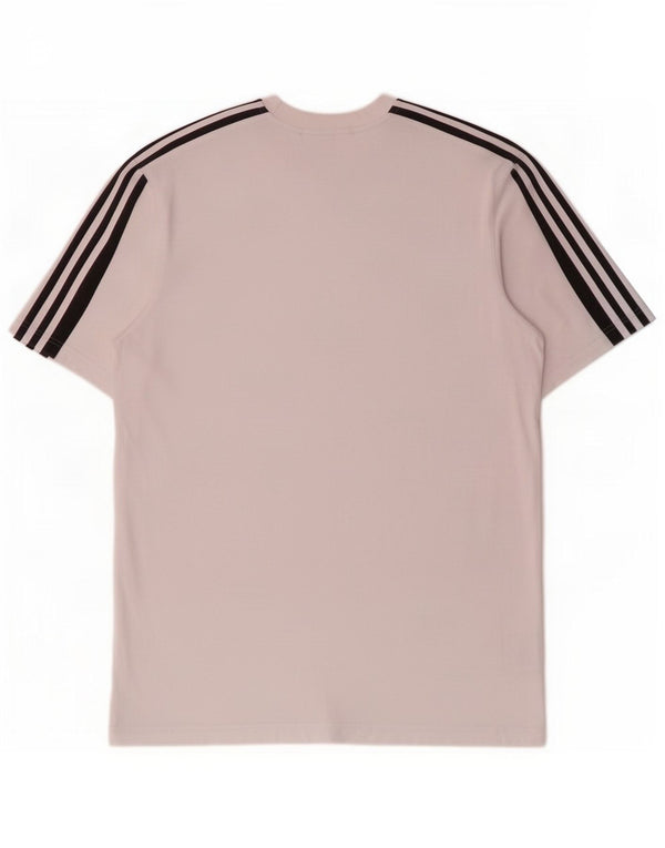 Adidas Hombre Camiseta Top Small Blanco Algodón