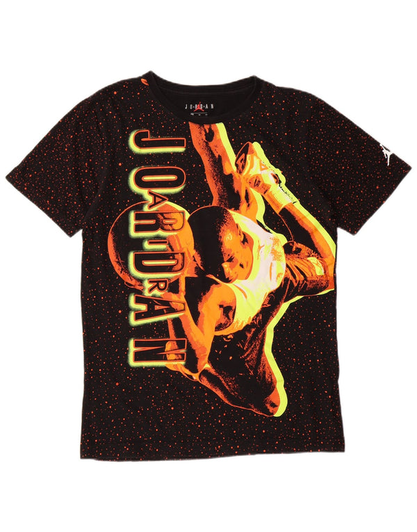 JORDAN Camiseta gráfica para niño 13-14 años XL Algodón con lunares negros