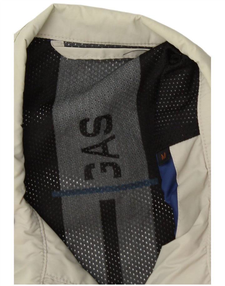 GAS Chaqueta utilitaria para hombre UK 38 Poliamida gris medio