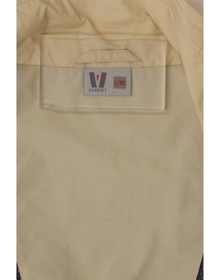 Vuarnet Chaqueta bomber holgada para hombre UK 40 Large Beige