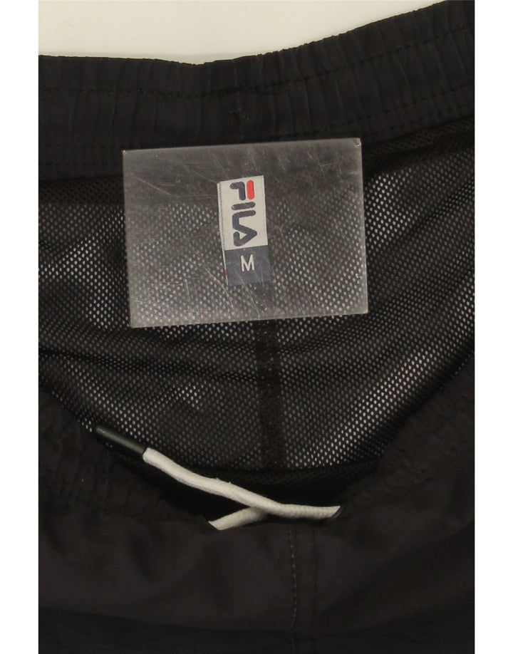 Fila Hombre Graphic Bañador Shorts Azul Medio Colorblock Poliéster