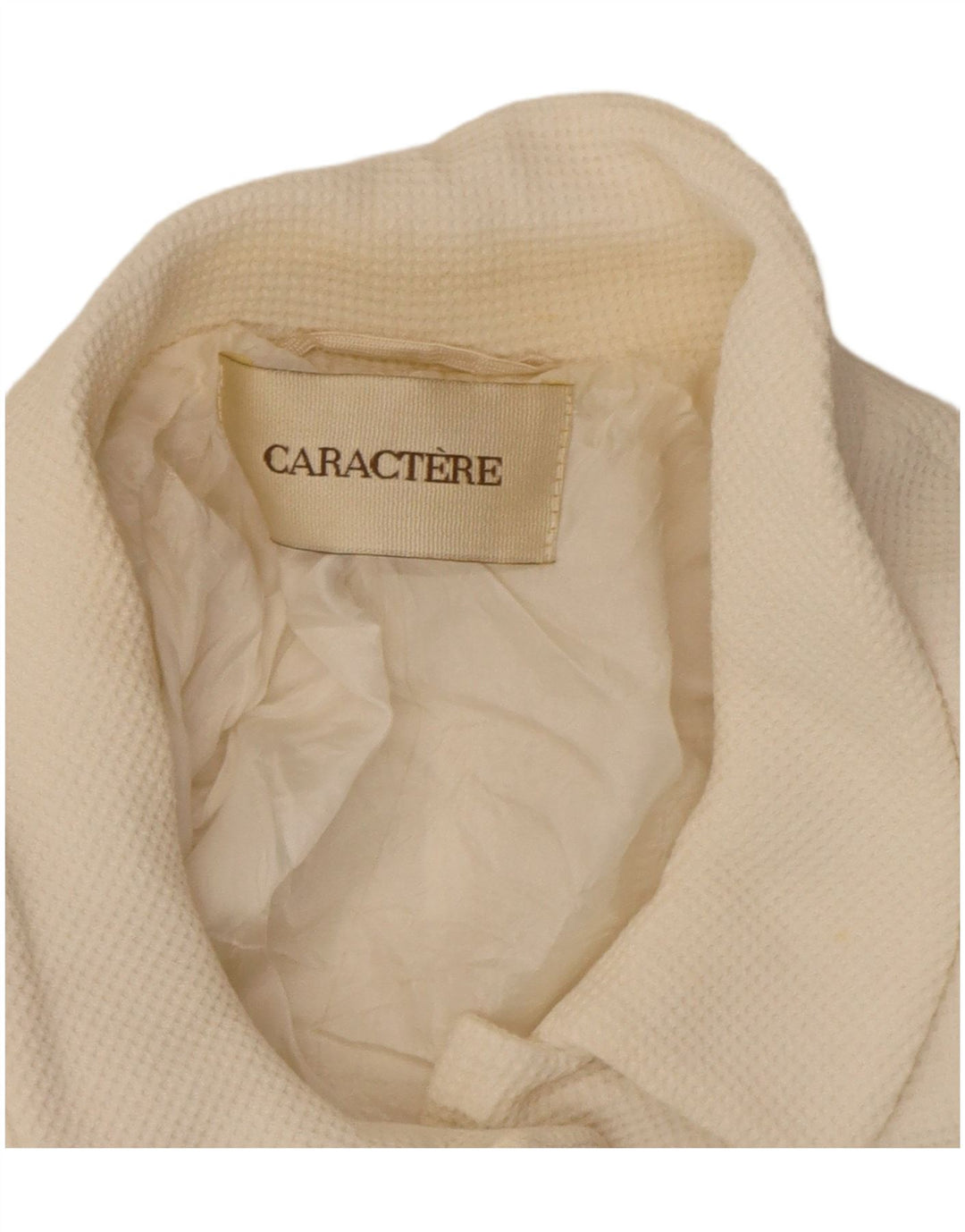 Caractere Chaqueta tipo blazer corta de 4 botones para mujer UK 12 Medium White