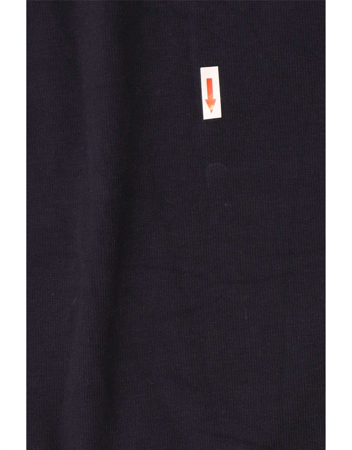 Marks & Spencer Hombre Azul Harbor Regular Fit Sudadera Jumper Grande Azul Marino
