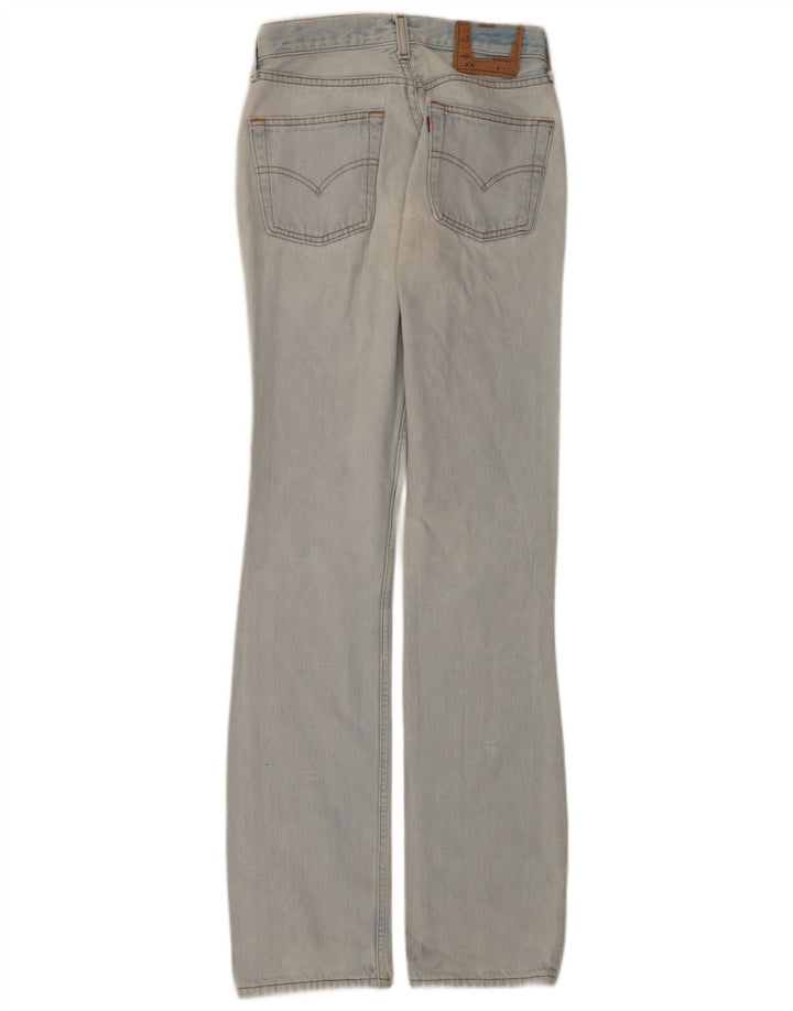 Levi's Mujer 501 Vaqueros Bootcut W27 L34 Azul