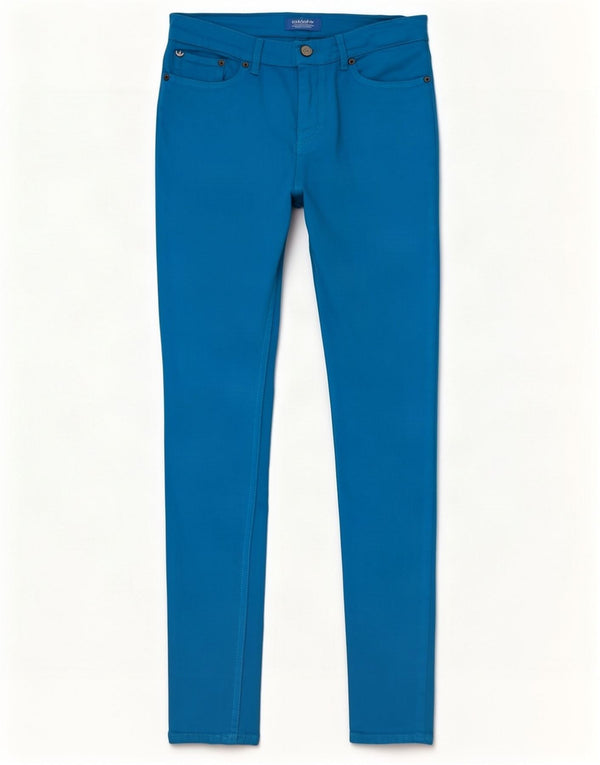 Vaqueros pitillo Adidas Mujer W28 L32 Algodón azul