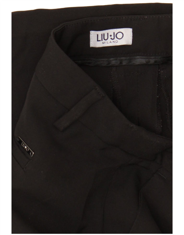 Pantalones informales con corte bota para mujer Liu Jo W32 L33 Negro