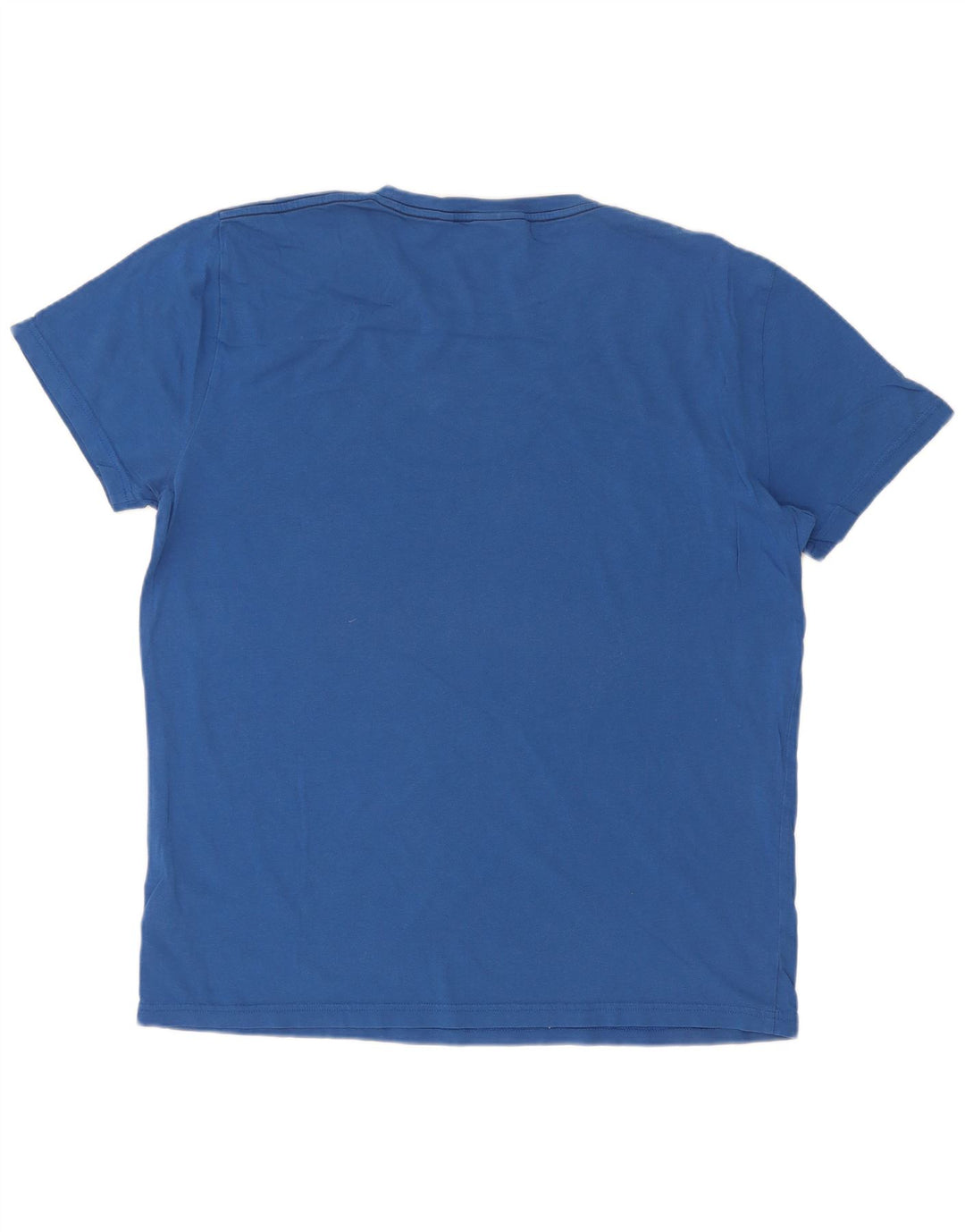 Gant Camiseta Gráfica Para Hombre Top Grande De Algodón Azul