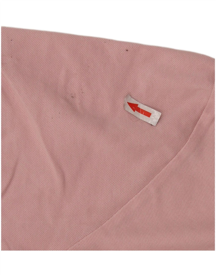 GANT Polo de hombre de algodón rosa medio