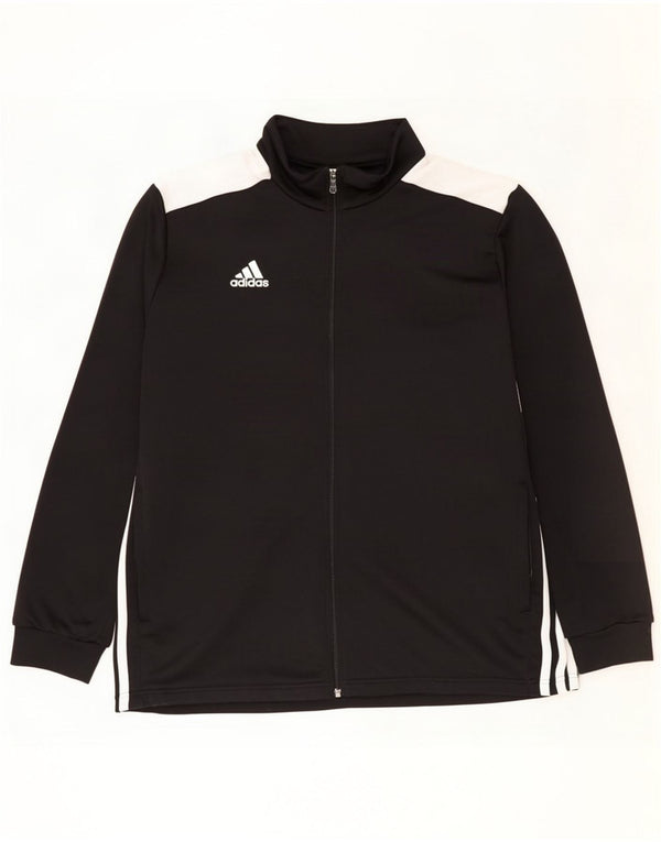 Adidas - Chaqueta de chándal para hombre, talla 2XL, color negro, poliéster