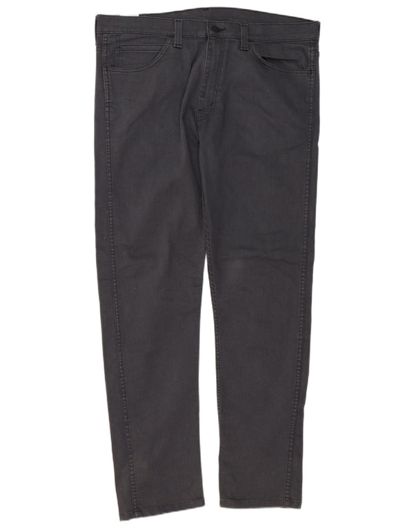 Levi's Mens 508 Pantalones Casuales Rectos W36 L31 Algodón Gris