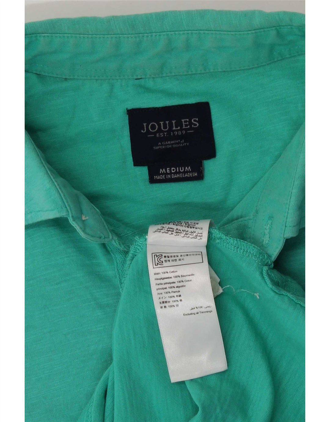 Polo Joules Hombre Verde Medio
