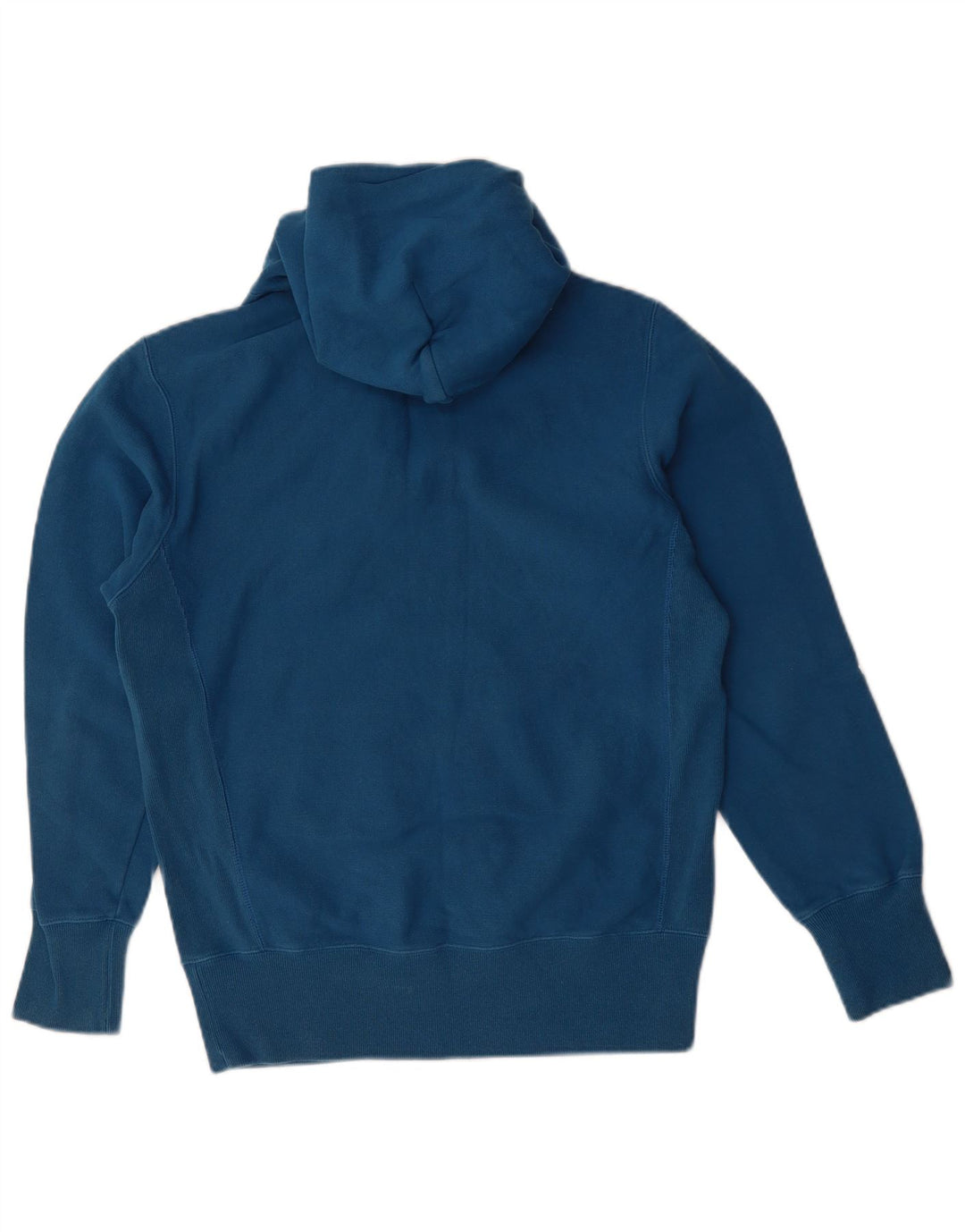 Champion Sudadera Con Capucha Y Cuello Con Cremallera Gráfica De Algodón Azul Medio