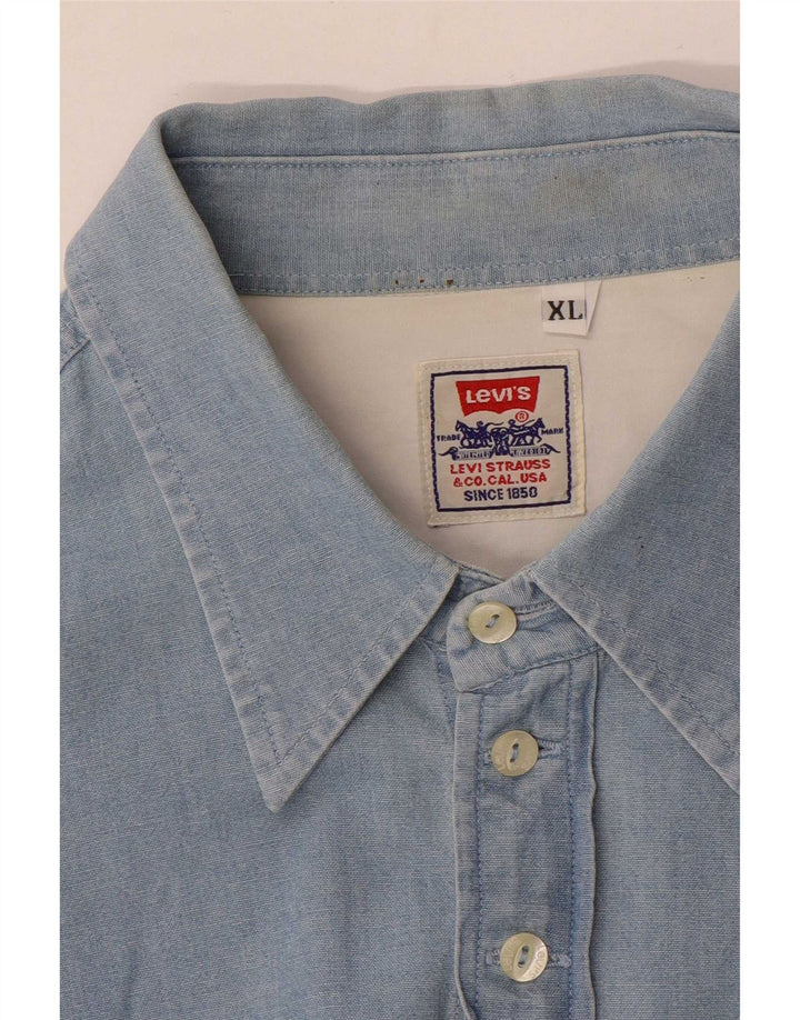 Camisa Levi's Hombre XL Azul