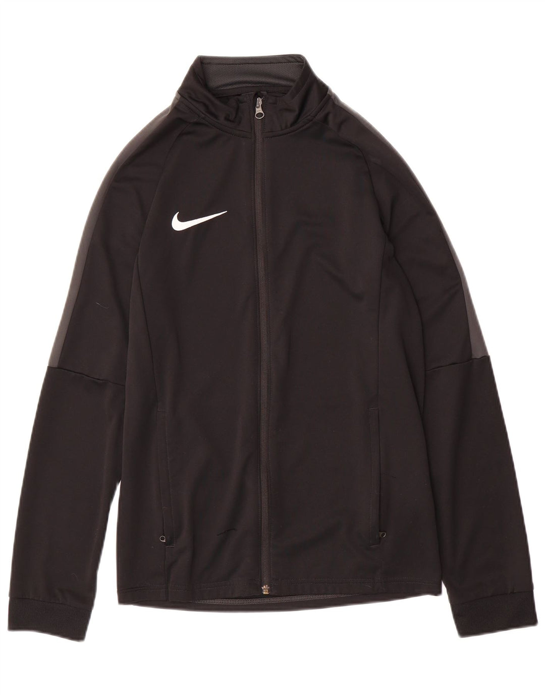 Nike Dri Fit Chándal Top Chaqueta para Hombre Pequeño Poliéster Negro