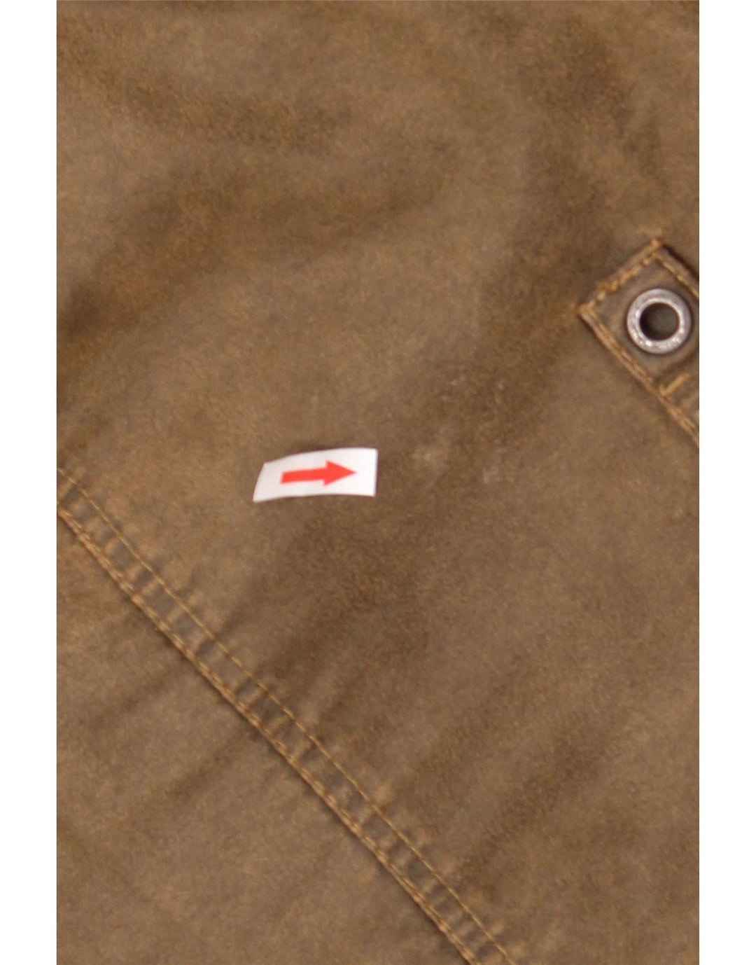 Camel Active Chaqueta Militar Hombre IT 52 XL Algodón Marrón