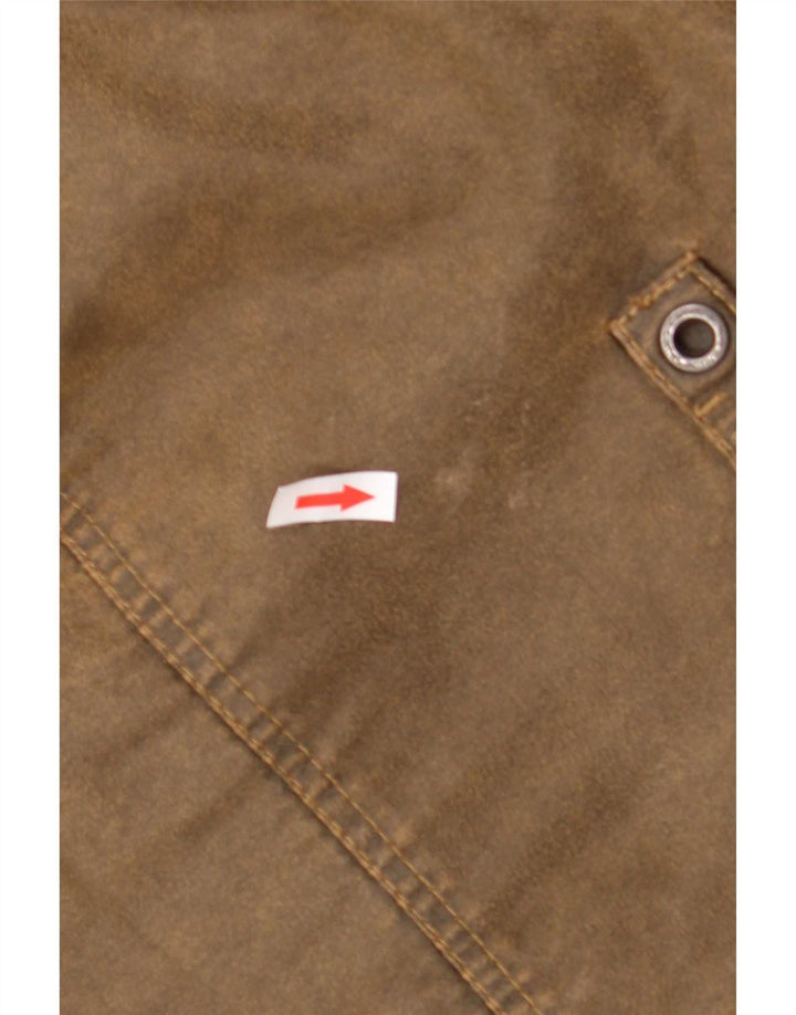 Camel Active Chaqueta Militar Hombre IT 52 XL Algodón Marrón