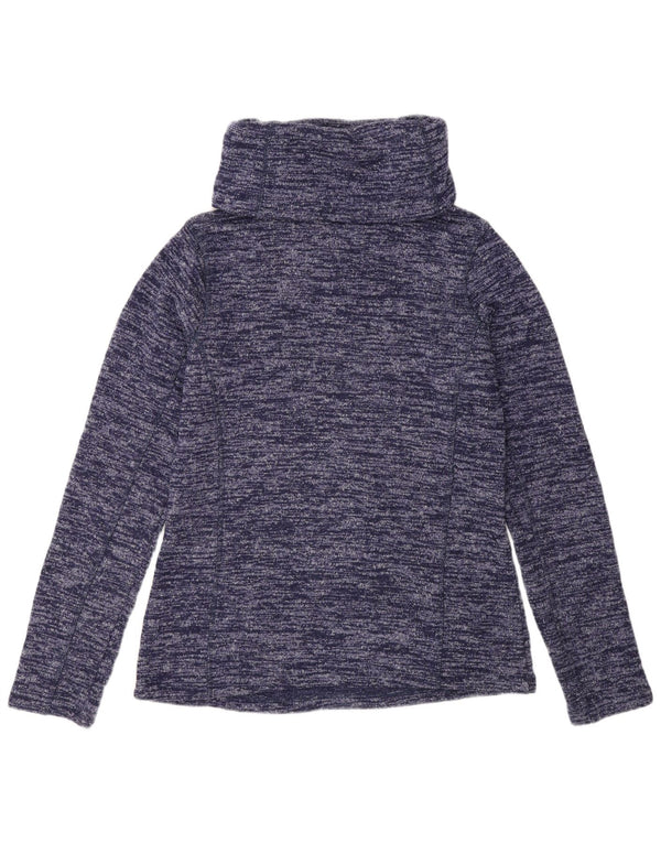 Top para mujer de manga larga Mountain Warehouse UK 42 Azul medio moteado